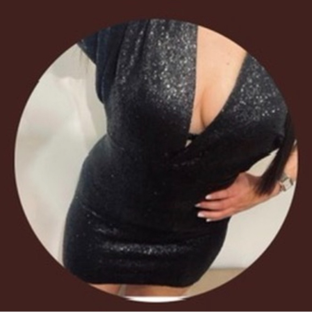 IRO Sequin Black Dress